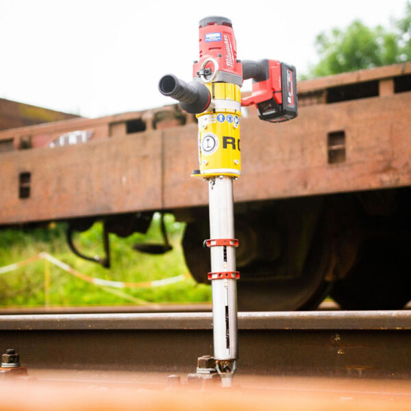 photo of the Robel Battery Powered Tie Drill RoBore 11.20 E3